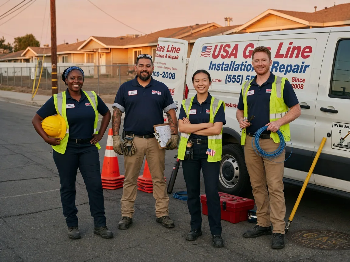 Gas Line Installation company in Mount Hope, AL